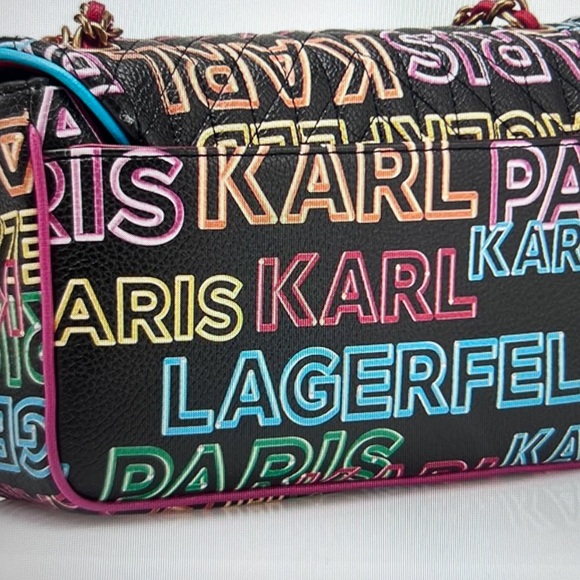 Karl Lagerfeld Multicolor Quilted Women's Bag - Picture 2 of 4